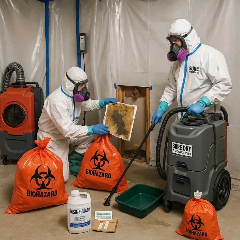 Contaminated Water Handling Protocols process in Enhaut, PA